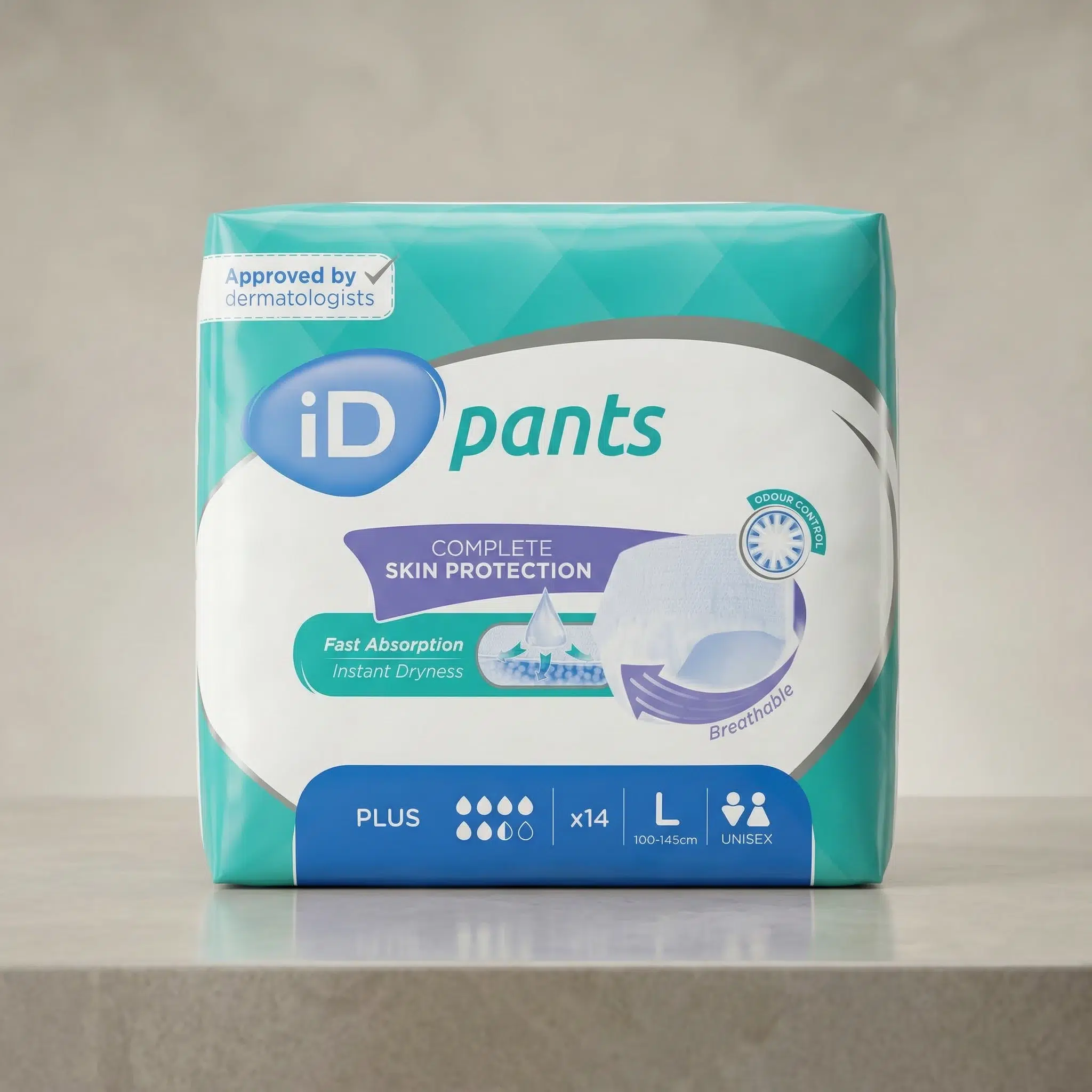 ontex id pants large plus