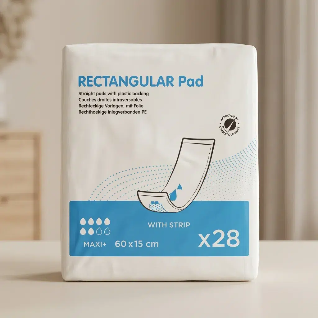 Rectangular pad
