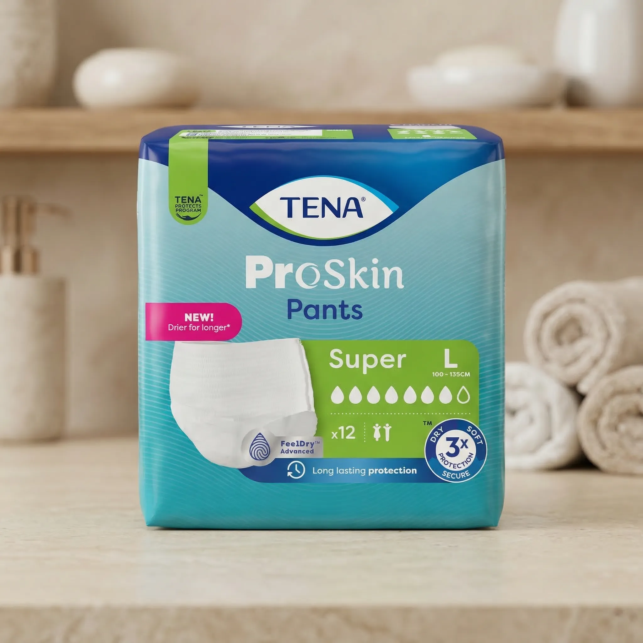 pro skin tena pants L