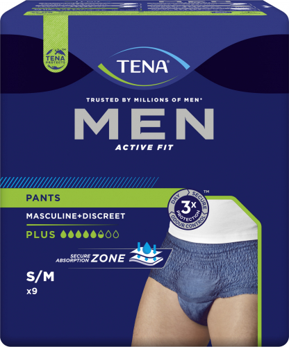 tena men medium active fit